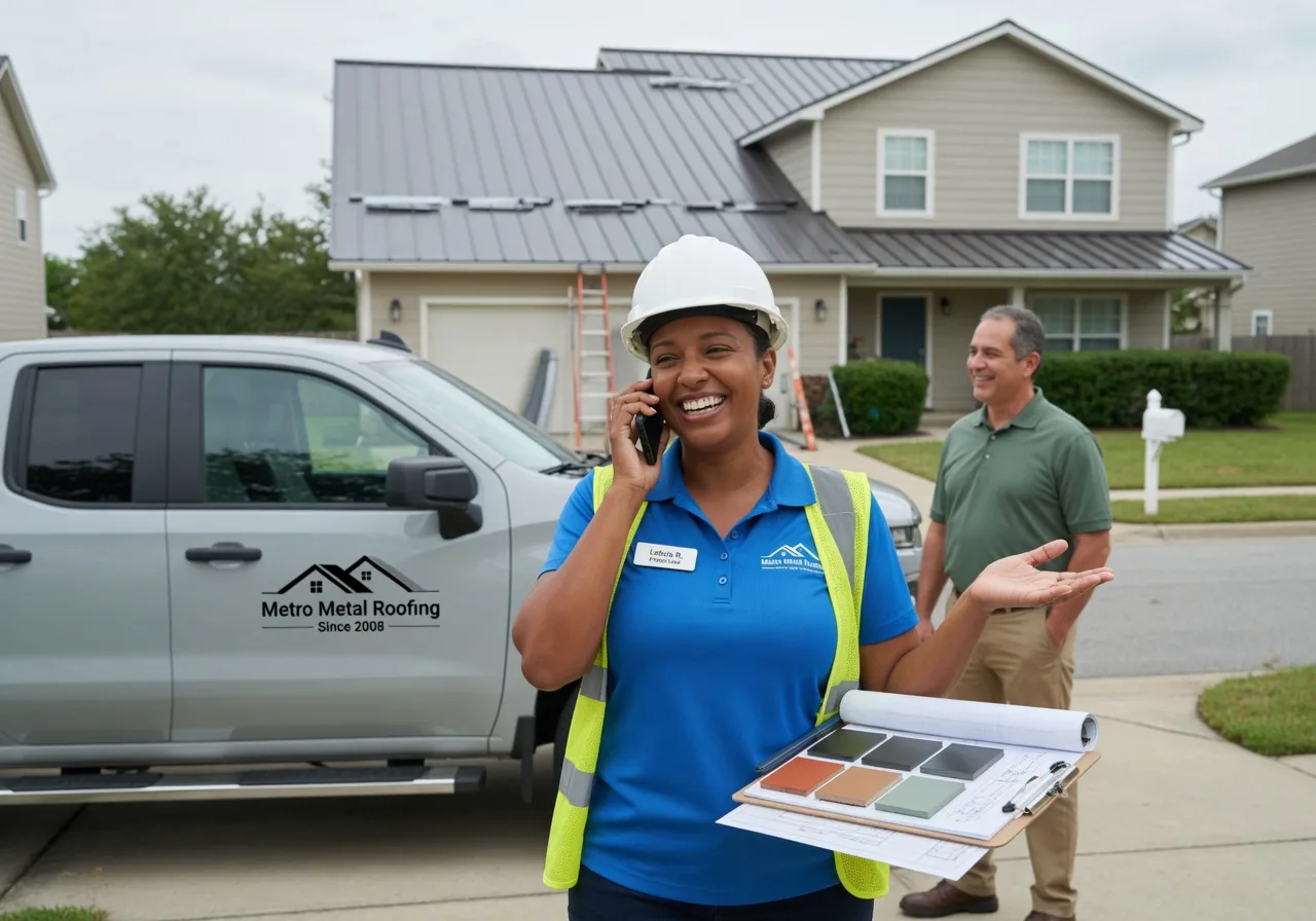 Storm Damage Metal Roof Repair in Hyattville, WY